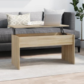 Couchtisch aus Eichensperrholz, 102 x 50,5 x 52,5 cm von vidaXL, Couchtisch - Ref: Foro24-809632, Preis: 72,99 €, Rabatt: %