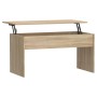 Oak plywood coffee table 102x50.5x52.5 cm by vidaXL, Coffee table - Ref: Foro24-809632, Price: 72,99 €, Discount: %