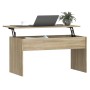 Oak plywood coffee table 102x50.5x52.5 cm by vidaXL, Coffee table - Ref: Foro24-809632, Price: 72,99 €, Discount: %