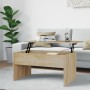 Couchtisch Holzwerkstoff Eiche Sonoma 80x50,5x41,5 cm von vidaXL, Couchtisch - Ref: Foro24-809641, Preis: 61,76 €, Rabatt: %