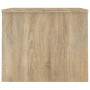 Couchtisch Holzwerkstoff Eiche Sonoma 80x50,5x41,5 cm von vidaXL, Couchtisch - Ref: Foro24-809641, Preis: 61,76 €, Rabatt: %