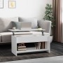 Couchtisch aus weißem Sperrholz, 102 x 50 x 52,5 cm von vidaXL, Couchtisch - Ref: Foro24-809647, Preis: 82,27 €, Rabatt: %