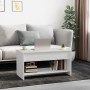 Couchtisch aus weißem Sperrholz, 102 x 50 x 52,5 cm von vidaXL, Couchtisch - Ref: Foro24-809647, Preis: 82,27 €, Rabatt: %