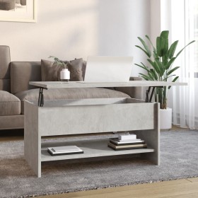 Mesa de centro madera contrachapada gris hormigón 80x50x40 cm de vidaXL, Mesas de centro - Ref: Foro24-809660, Precio: 76,99 ...