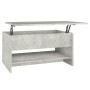 Mesa de centro madera contrachapada gris hormigón 80x50x40 cm de vidaXL, Mesas de centro - Ref: Foro24-809660, Precio: 87,22 ...