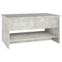 Mesa de centro madera contrachapada gris hormigón 80x50x40 cm de vidaXL, Mesas de centro - Ref: Foro24-809660, Precio: 87,22 ...