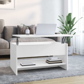 White plywood coffee table 80x50x40 cm by vidaXL, Coffee table - Ref: Foro24-809656, Price: 81,99 €, Discount: %