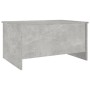 Concrete gray plywood coffee table 80x55.5x41.5 cm by vidaXL, Coffee table - Ref: Foro24-809678, Price: 70,95 €, Discount: %