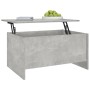 Mesa centro madera contrachapada gris hormigón 80x55,5x41,5 cm de vidaXL, Mesas de centro - Ref: Foro24-809678, Precio: 70,95...