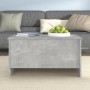 Concrete gray plywood coffee table 80x55.5x41.5 cm by vidaXL, Coffee table - Ref: Foro24-809678, Price: 70,95 €, Discount: %