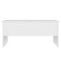 White plywood coffee table 102x50.5x46.5 cm by vidaXL, Coffee table - Ref: Foro24-809719, Price: 78,60 €, Discount: %