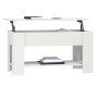 White plywood coffee table 101x49x52 cm by vidaXL, Coffee table - Ref: Foro24-809701, Price: 69,99 €, Discount: %