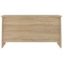 Mesa de centro madera contrachapada Sonoma 102x55,5x52,5 cm de vidaXL, Mesas de centro - Ref: Foro24-809668, Precio: 61,99 €,...