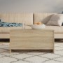 Mesa de centro madera contrachapada Sonoma 102x55,5x52,5 cm de vidaXL, Mesas de centro - Ref: Foro24-809668, Precio: 61,99 €,...