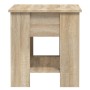 Center table made of Sonoma oak engineered wood 101x49x52 cm by vidaXL, Coffee table - Ref: Foro24-809704, Price: 85,41 €, Di...