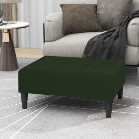 Dark green velvet stool 78x56x32 cm by vidaXL, Ottomans - Ref: Foro24-337760, Price: 72,99 €, Discount: %