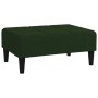 Dark green velvet stool 78x56x32 cm by vidaXL, Ottomans - Ref: Foro24-337760, Price: 72,18 €, Discount: %