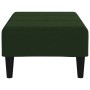 Dark green velvet stool 78x56x32 cm by vidaXL, Ottomans - Ref: Foro24-337760, Price: 72,18 €, Discount: %