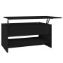 Black plywood coffee table 80x50x40 cm by vidaXL, Coffee table - Ref: Foro24-809657, Price: 74,32 €, Discount: %