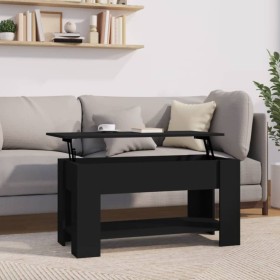 Black plywood coffee table 101x49x52 cm by vidaXL, Coffee table - Ref: Foro24-809702, Price: 82,03 €, Discount: %