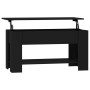 Mesa de centro madera contrachapada negro 101x49x52 cm de vidaXL, Mesas de centro - Ref: Foro24-809702, Precio: 78,99 €, Desc...