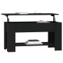 Mesa de centro madera contrachapada negro 101x49x52 cm de vidaXL, Mesas de centro - Ref: Foro24-809702, Precio: 78,99 €, Desc...