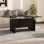 Black plywood coffee table 80x50x42.5 cm by vidaXL, Coffee table - Ref: Foro24-809729, Price: 74,80 €, Discount: %