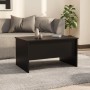 Black plywood coffee table 80x50x42.5 cm by vidaXL, Coffee table - Ref: Foro24-809729, Price: 74,80 €, Discount: %