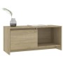 Sonoma oak plywood TV cabinet 90x35x40 cm by vidaXL, TV Furniture - Ref: Foro24-809785, Price: 57,41 €, Discount: %