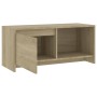 Sonoma oak plywood TV cabinet 90x35x40 cm by vidaXL, TV Furniture - Ref: Foro24-809785, Price: 57,41 €, Discount: %