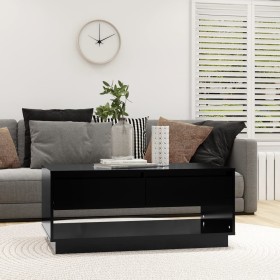 Black plywood coffee table 102.5x55x44 cm by vidaXL, Coffee table - Ref: Foro24-809504, Price: 92,23 €, Discount: %