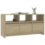 Sonoma oak plywood TV cabinet 102x37.5x52.5 cm by vidaXL, TV Furniture - Ref: Foro24-809803, Price: 96,55 €, Discount: %