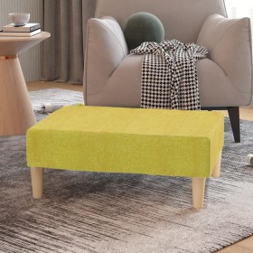 Green fabric footrest 78x56x32 cm by vidaXL, Ottomans - Ref: Foro24-337681, Price: 87,99 €, Discount: %