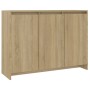 Aparador de madera contrachapada roble Sonoma 102x33x75 cm de vidaXL, Aparadores - Ref: Foro24-809776, Precio: 100,38 €, Desc...