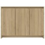 Aparador de madera contrachapada roble Sonoma 102x33x75 cm de vidaXL, Aparadores - Ref: Foro24-809776, Precio: 100,38 €, Desc...