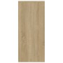 Aparador de madera contrachapada roble Sonoma 102x33x75 cm de vidaXL, Aparadores - Ref: Foro24-809776, Precio: 100,38 €, Desc...