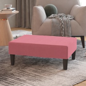 Pink velvet footstool 78x56x32 cm by vidaXL, Ottomans - Ref: Foro24-337691, Price: 61,99 €, Discount: %