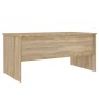 Mesa de centro madera contrachapada Sonoma 102x50,5x46,5 cm de vidaXL, Mesas de centro - Ref: Foro24-809722, Precio: 80,68 €,...