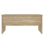 Mesa de centro madera contrachapada Sonoma 102x50,5x46,5 cm de vidaXL, Mesas de centro - Ref: Foro24-809722, Precio: 80,68 €,...