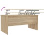 Mesa de centro madera contrachapada Sonoma 102x50,5x46,5 cm de vidaXL, Mesas de centro - Ref: Foro24-809722, Precio: 80,68 €,...