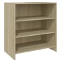 Aparador de madera contrachapada roble Sonoma 70x40,5x75 cm de vidaXL, Aparadores - Ref: Foro24-809758, Precio: 74,99 €, Desc...