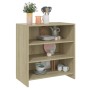 Aparador de madera contrachapada roble Sonoma 70x40,5x75 cm de vidaXL, Aparadores - Ref: Foro24-809758, Precio: 74,99 €, Desc...