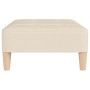 Cream fabric stool 78x56x32 cm by vidaXL, Ottomans - Ref: Foro24-337718, Price: 79,63 €, Discount: %