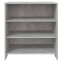 Aparador de madera contrachapada gris hormigón 70x40,5x75 cm de vidaXL, Aparadores - Ref: Foro24-809759, Precio: 61,99 €, Des...