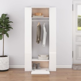 Hall furniture 2 units white plywood by vidaXL, Lockers and storage cabinets - Ref: Foro24-3082035, Price: 152,99 €, Discount: %