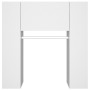 Hall furniture 2 units white plywood by vidaXL, Lockers and storage cabinets - Ref: Foro24-3082035, Price: 153,21 €, Discount: %