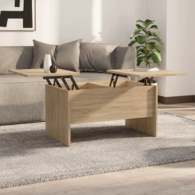 Engineered wood Sonoma oak coffee table 80x50x42.5 cm by vidaXL, Coffee table - Ref: Foro24-809731, Price: 79,93 €, Discount: %