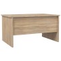 Couchtisch Holzwerkstoff Eiche Sonoma 80x50x42,5 cm von vidaXL, Couchtisch - Ref: Foro24-809731, Preis: 80,04 €, Rabatt: %