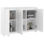 Aparador de madera contrachapada blanco 102x33x75 cm de vidaXL, Aparadores - Ref: Foro24-809773, Precio: 109,25 €, Descuento: %