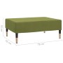 Reposapiés de terciopelo verde 78x56x32 cm de vidaXL, Otomanas - Ref: Foro24-337701, Precio: 75,01 €, Descuento: %